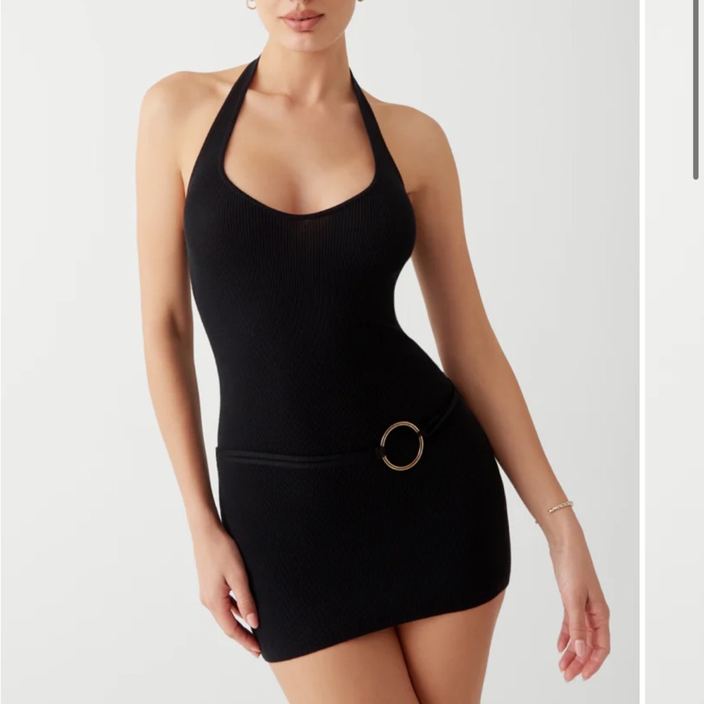 Frankie's Bikinis Dolly Knit Dress NWT